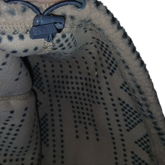 Carhartt Womens Relaxed Fit Tan + Gray Geometric Fleece Pullover XL - Picture 2 of 14